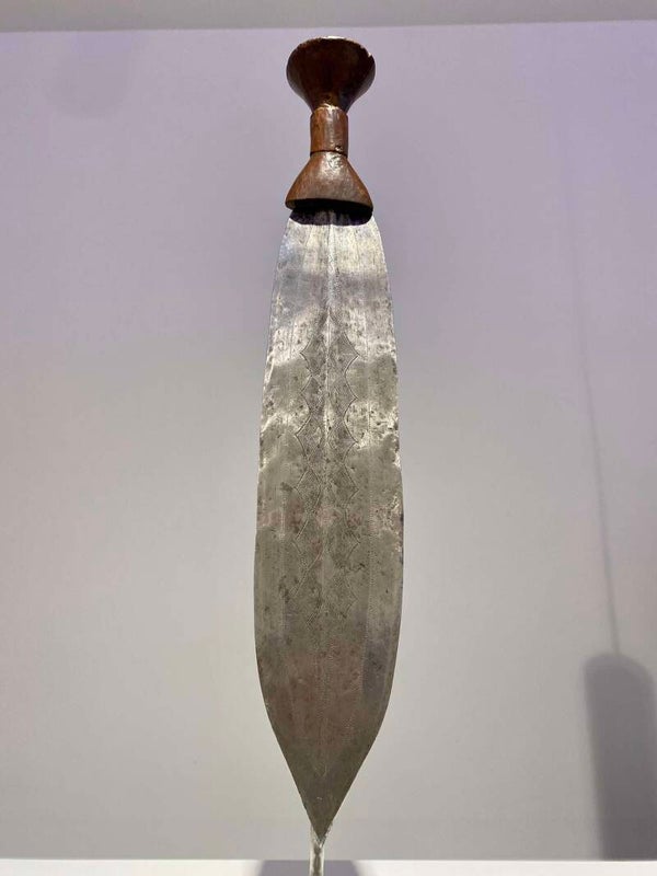 Old And Exceptional Songye / Songe / Nsapo sword - DR Congo - Museum Quality - 1900