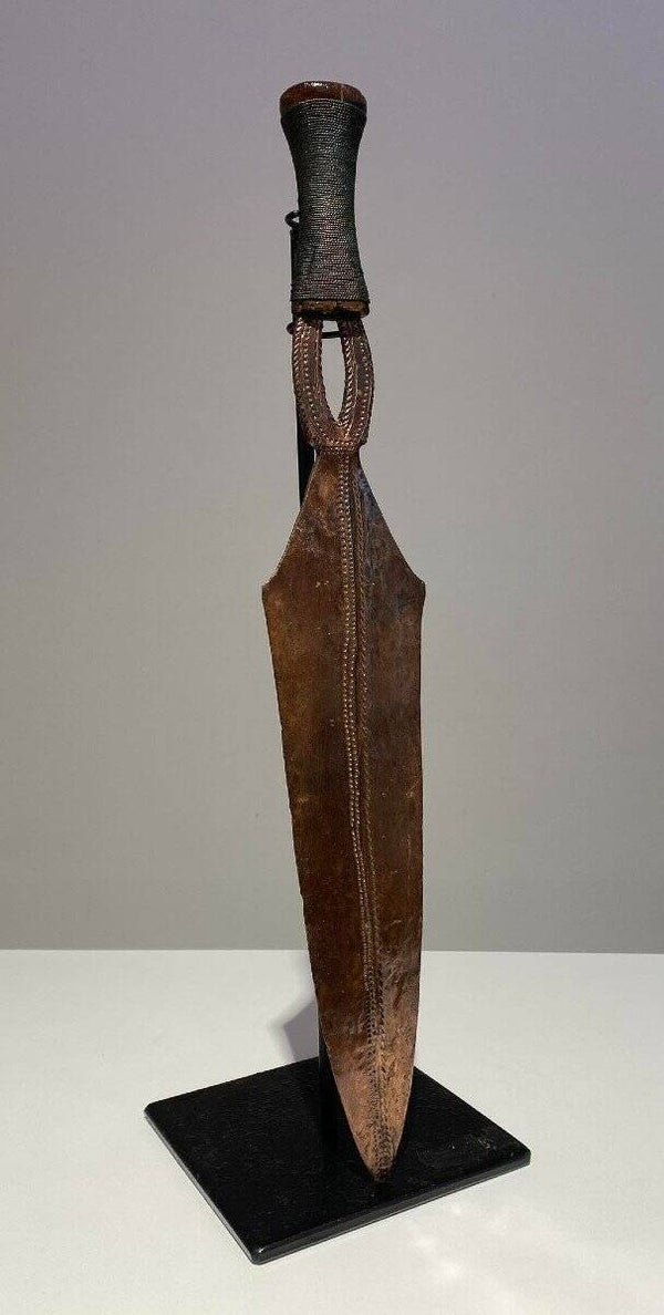 Exceptional Copper Sword From The Yakoma / Ngbandi Tribe Dr Congo Ubangi - Africa - Ca 1880