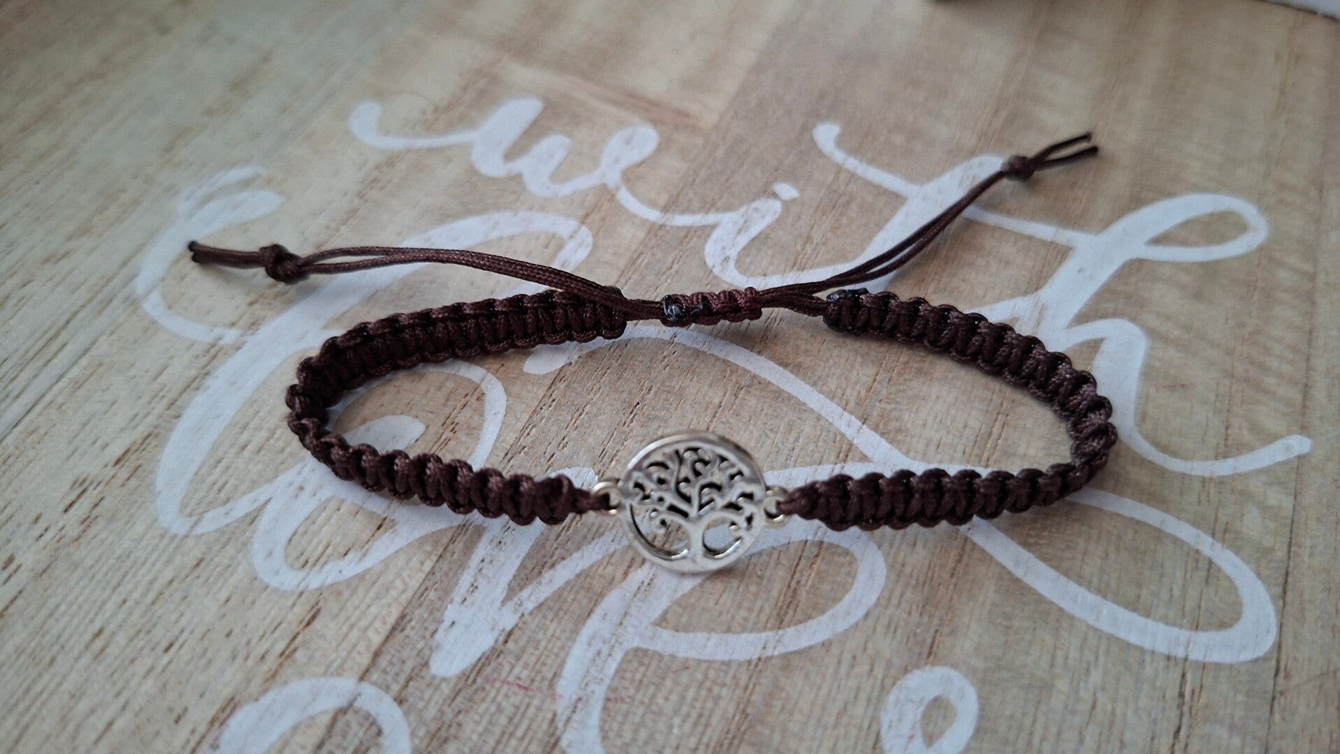 Armband braun Lebensbaum