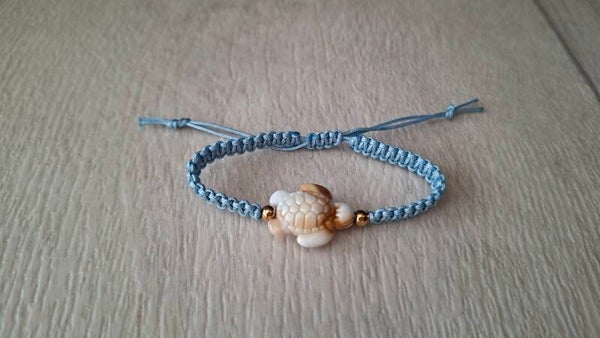 Armband Schildkröte blau