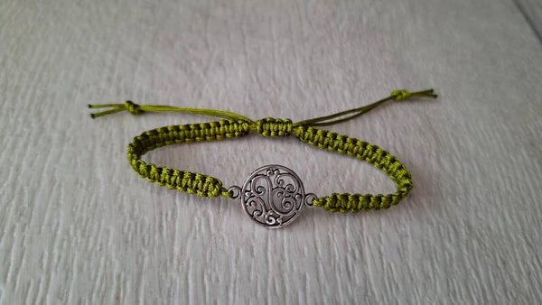 Armband Boho grün