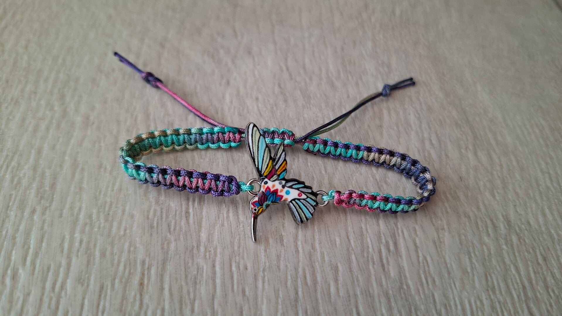 Armband Kolibri bunt