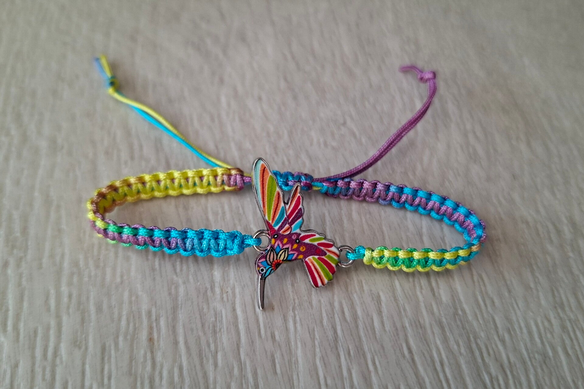 Armband Kolibri bunt