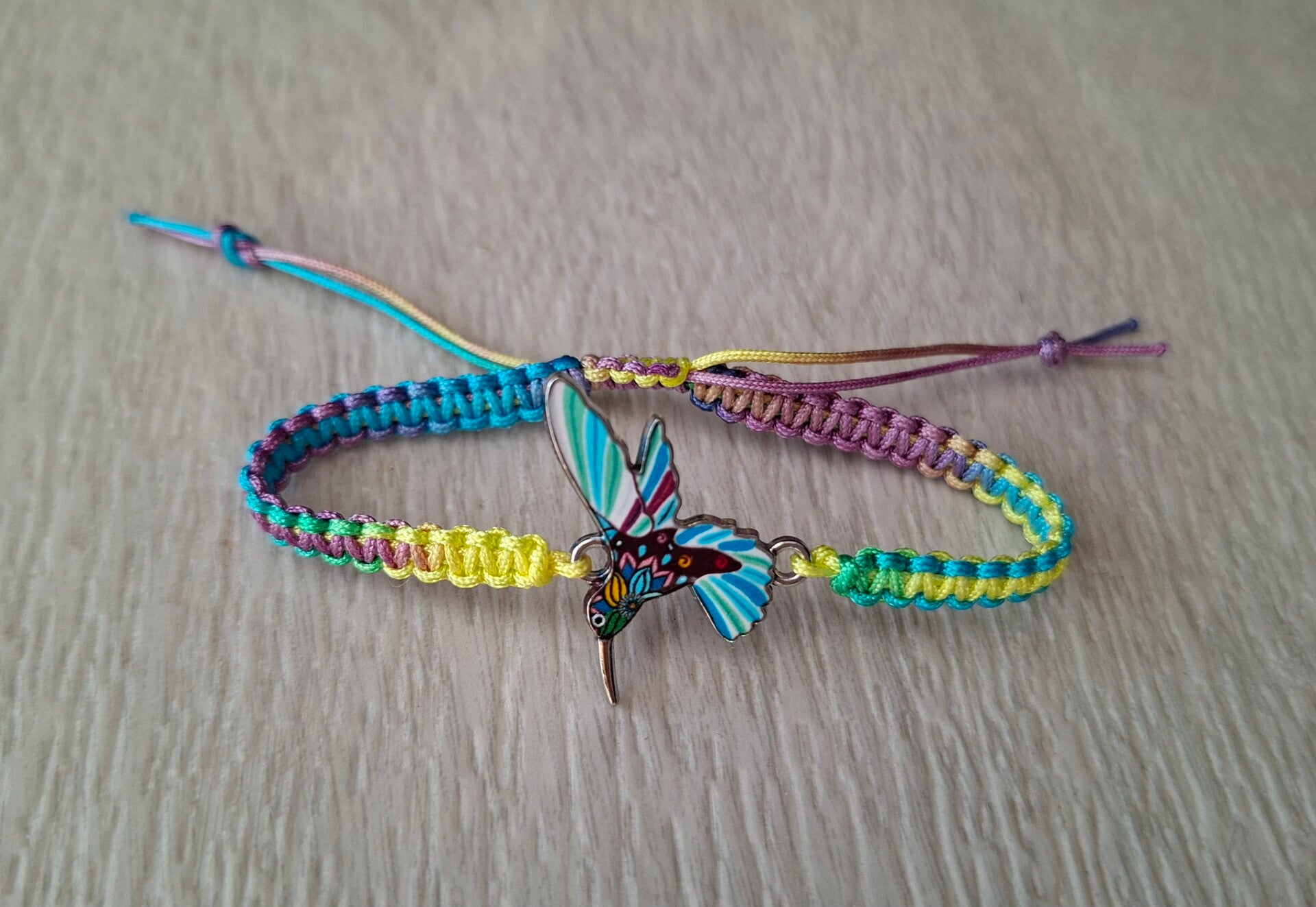 Armband Kolibri bunt