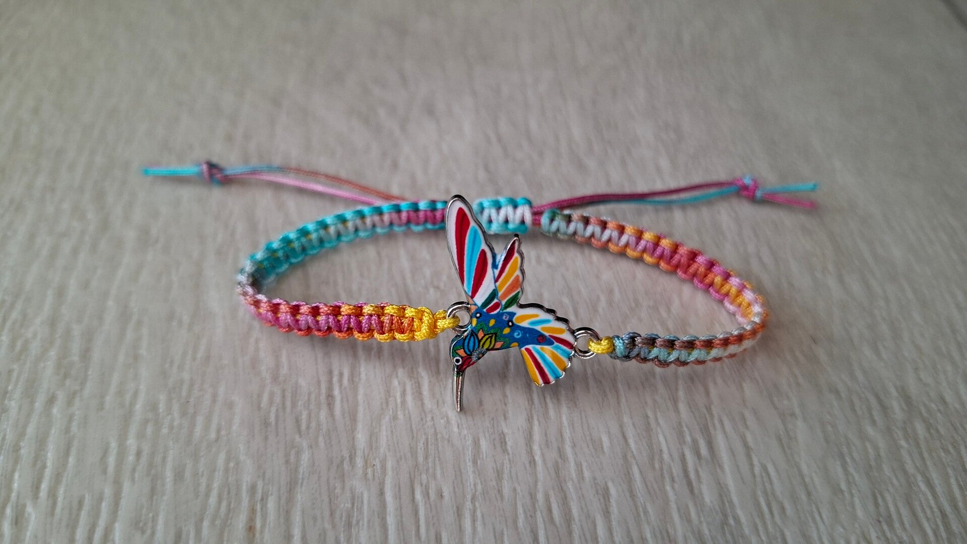 Armband Kolibri bunt