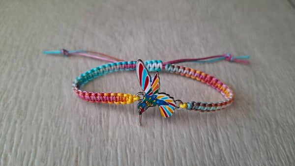 Armband Kolibri bunt