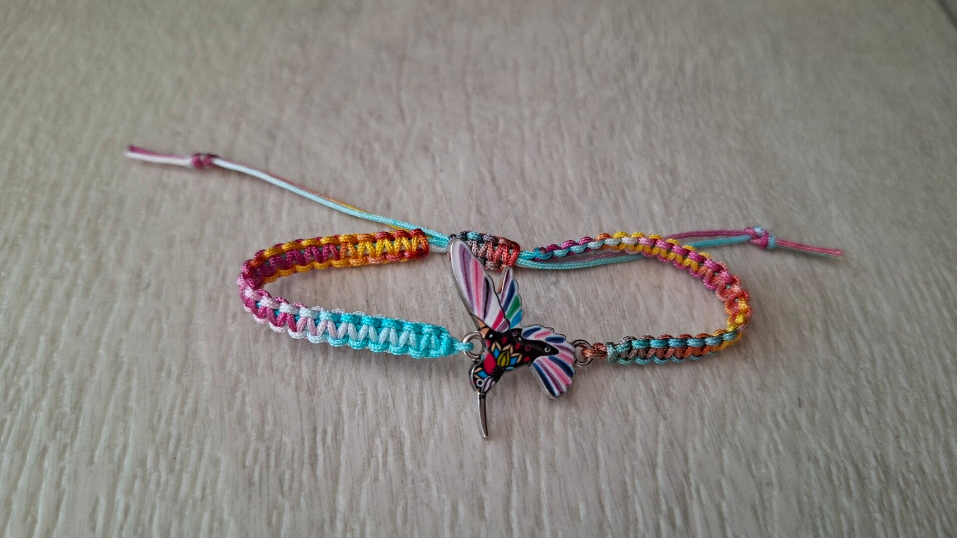 Armband Kolibri bunt