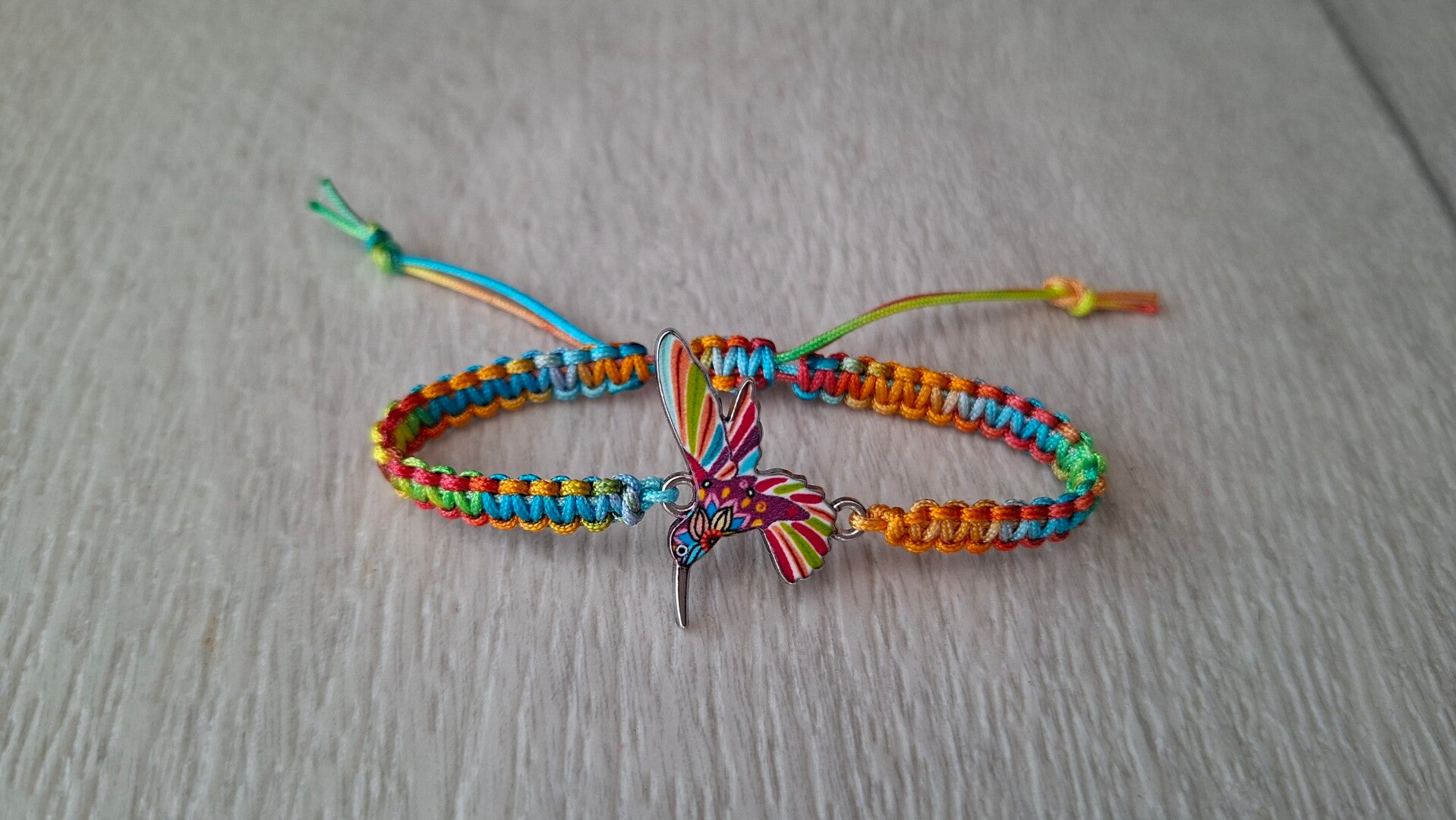 Armband Kolibri bunt