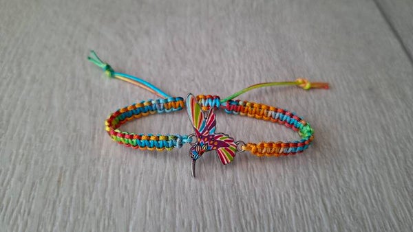 Armband Kolibri bunt