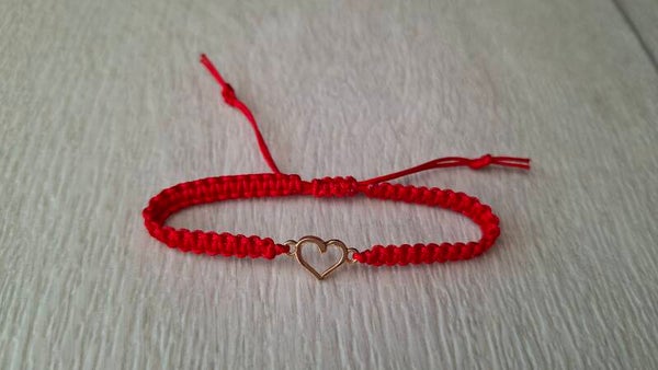 Armband Herz rot