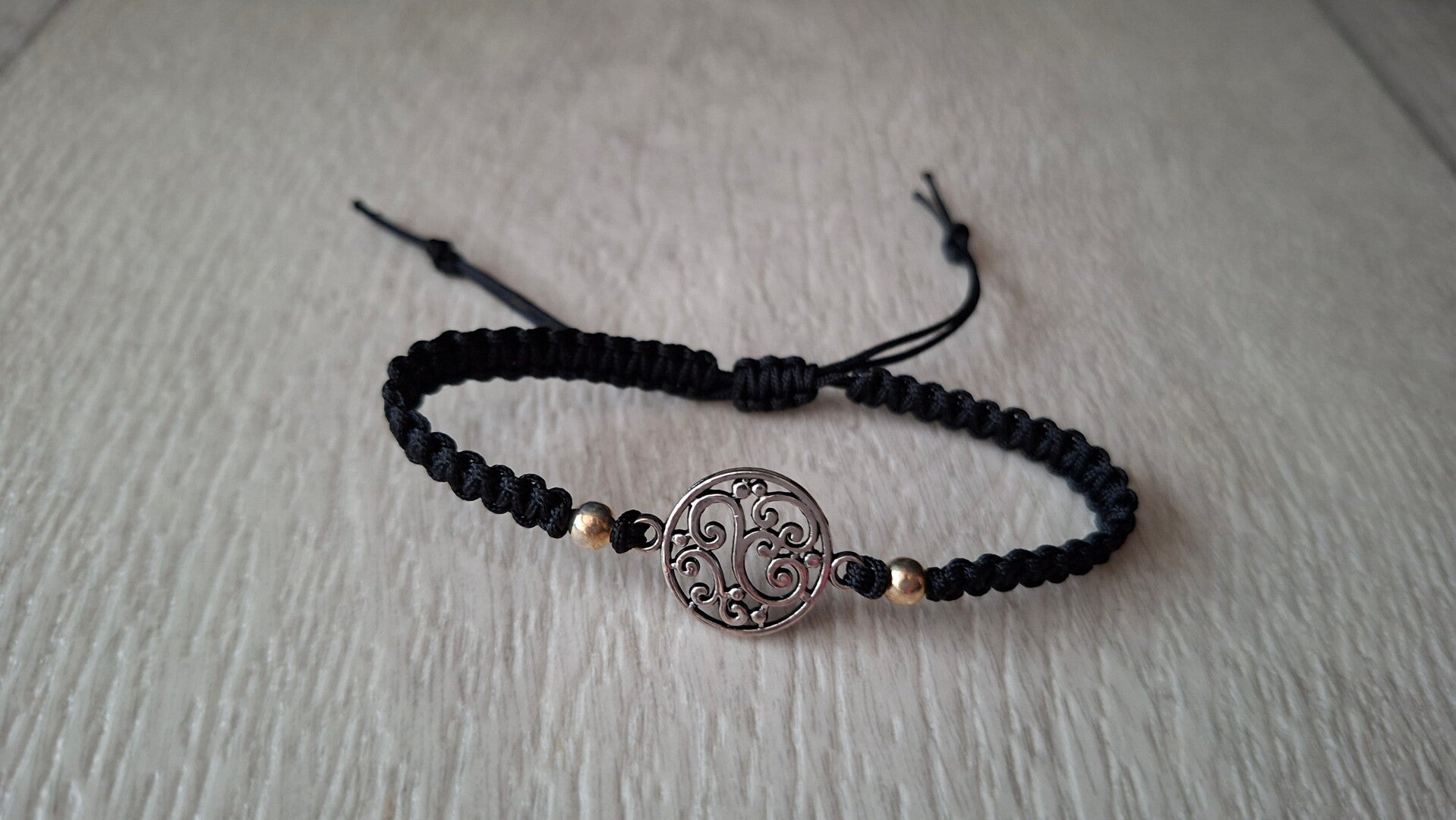 Armband Boho schwarz