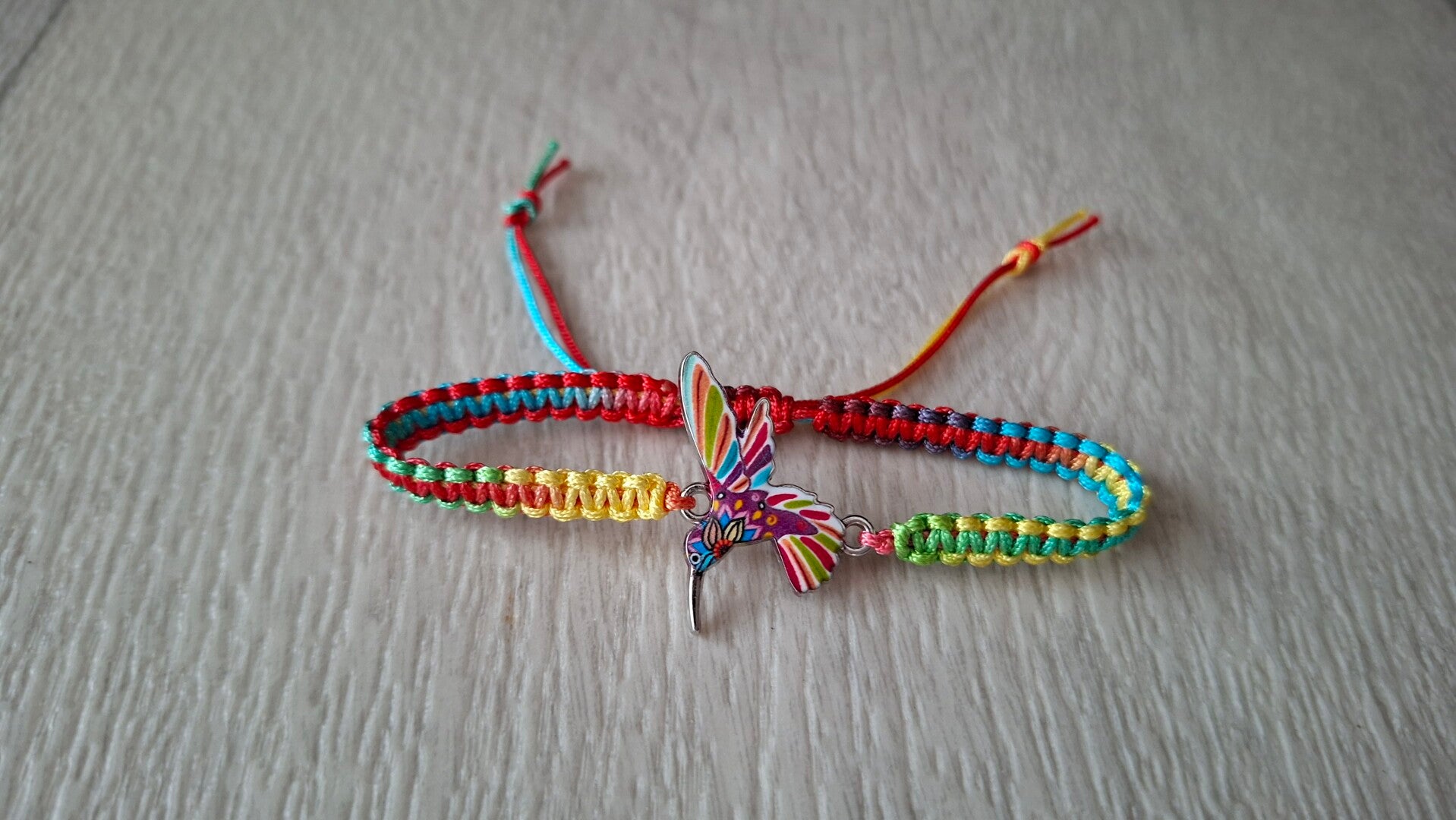 Armband Kolibri bunt