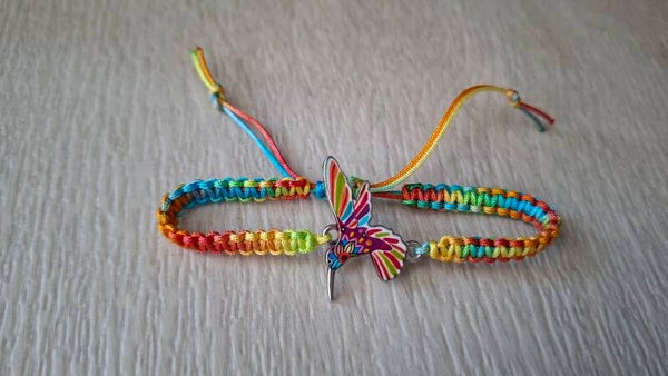 Armband Kolibri bunt