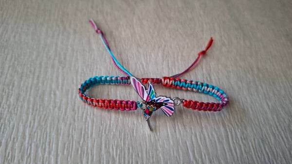 Armband Kolibri bunt