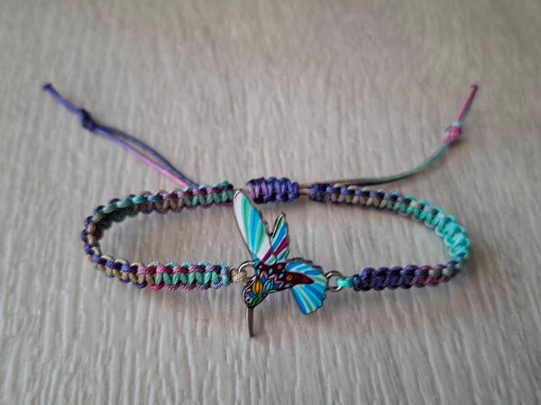Armband Kolibri bunt