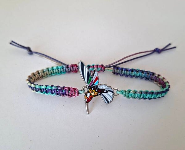 Armband Kolibri bunt