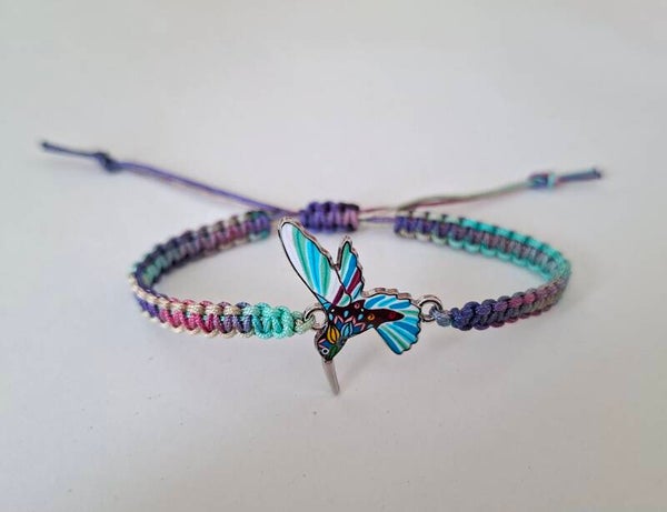 Armband Kolibri bunt