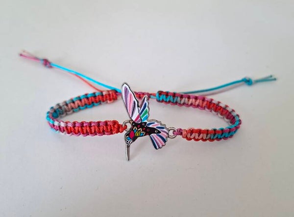 Armband Kolibri bunt