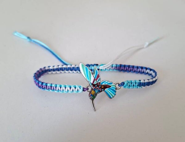 Armband Kolibri bunt