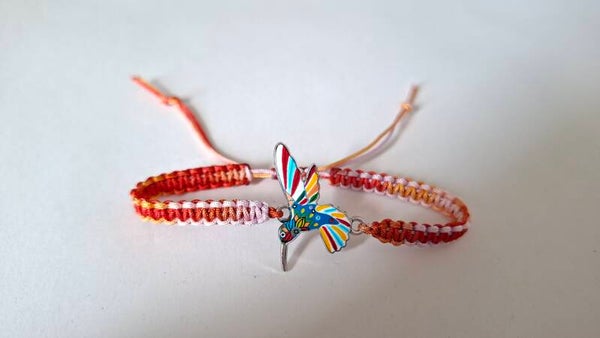 Armband Kolibri bunt