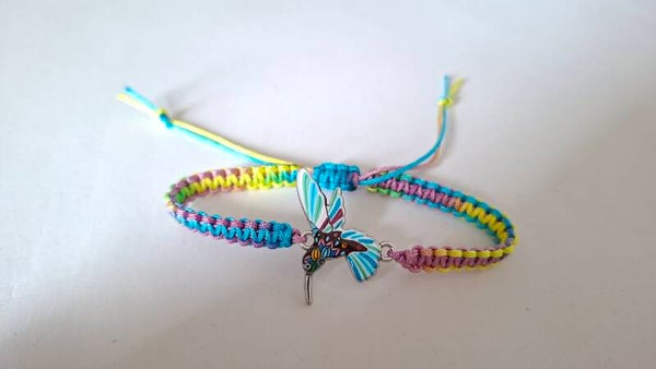 Armband Kolibri bunt