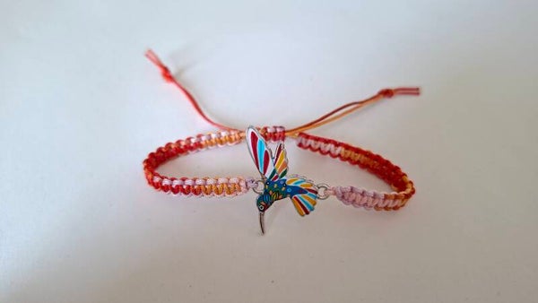 Armband Kolibri bunt