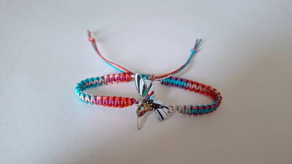 Armband Kolibri bunt