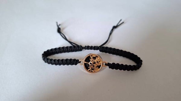 Armband Lebensbaum schwarz