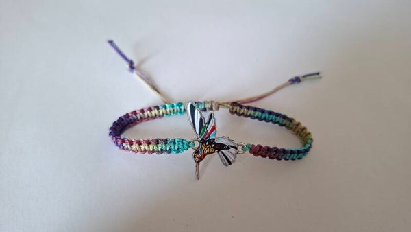 Armband Kolibri bunt
