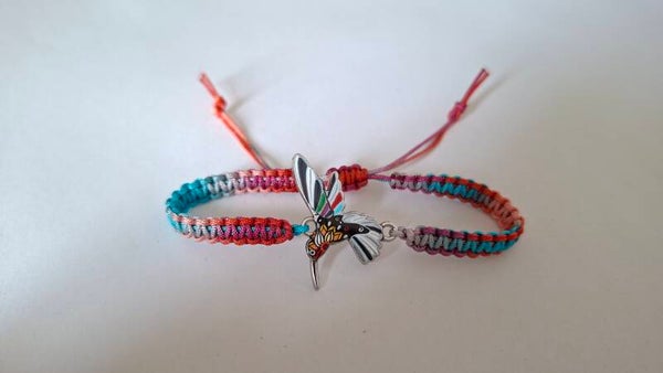 Armband Kolibri bunt