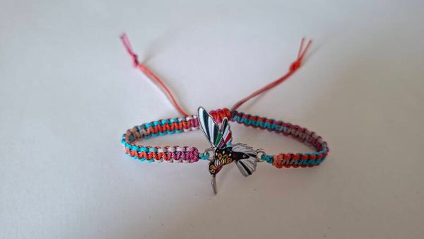 Armband Kolibri bunt