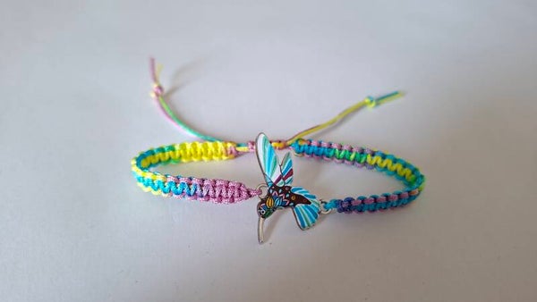 Armband Kolibri bunt