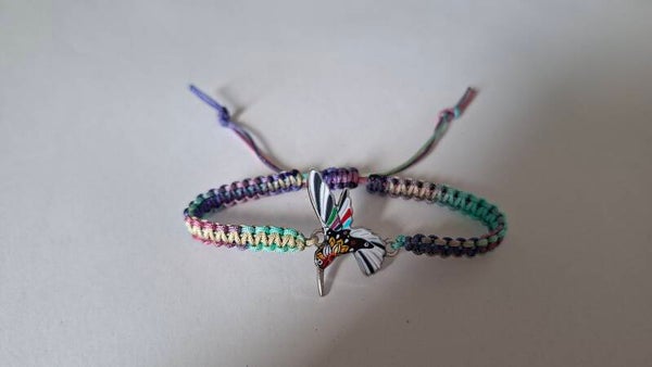 Armband Kolibri bunt