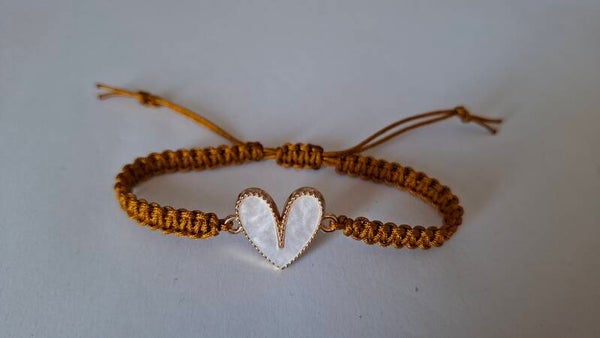 Armband Herz gold