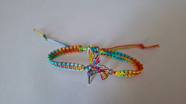 Armband Kolibri bunt