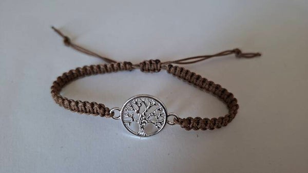 Armband Lebensbaum braun
