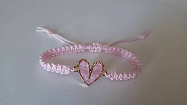 Armband Herz rosa