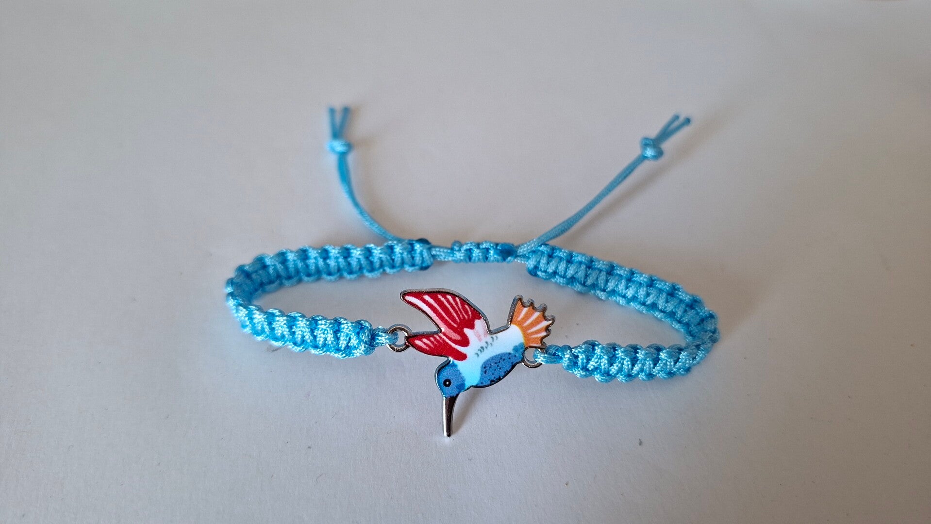 Armband Kolibri blau