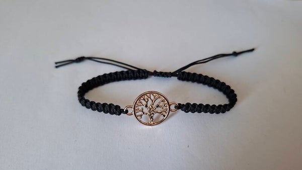 Armband Lebensbaum schwarz
