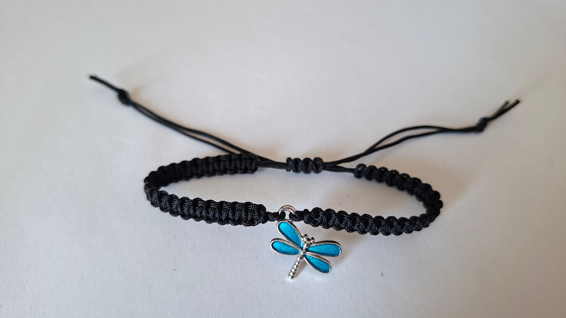 Armband Libelle schwarz