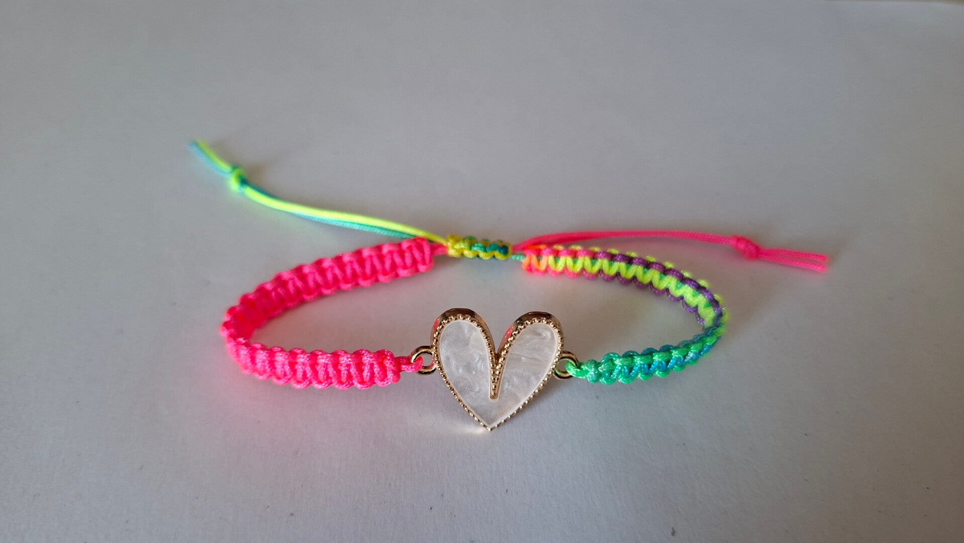 Armband Herz bunt