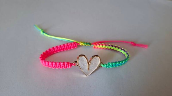 Armband Herz bunt