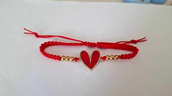 Armband Herz rot