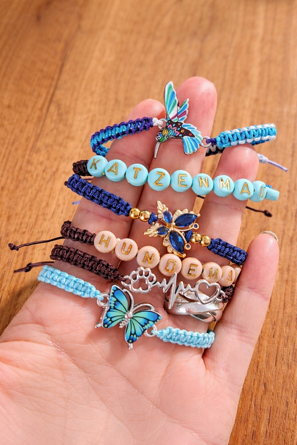 Armband Set blau braun