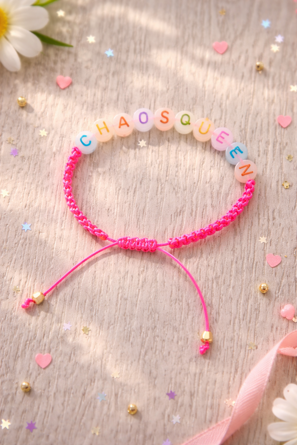 Armband Chaosqueen pink