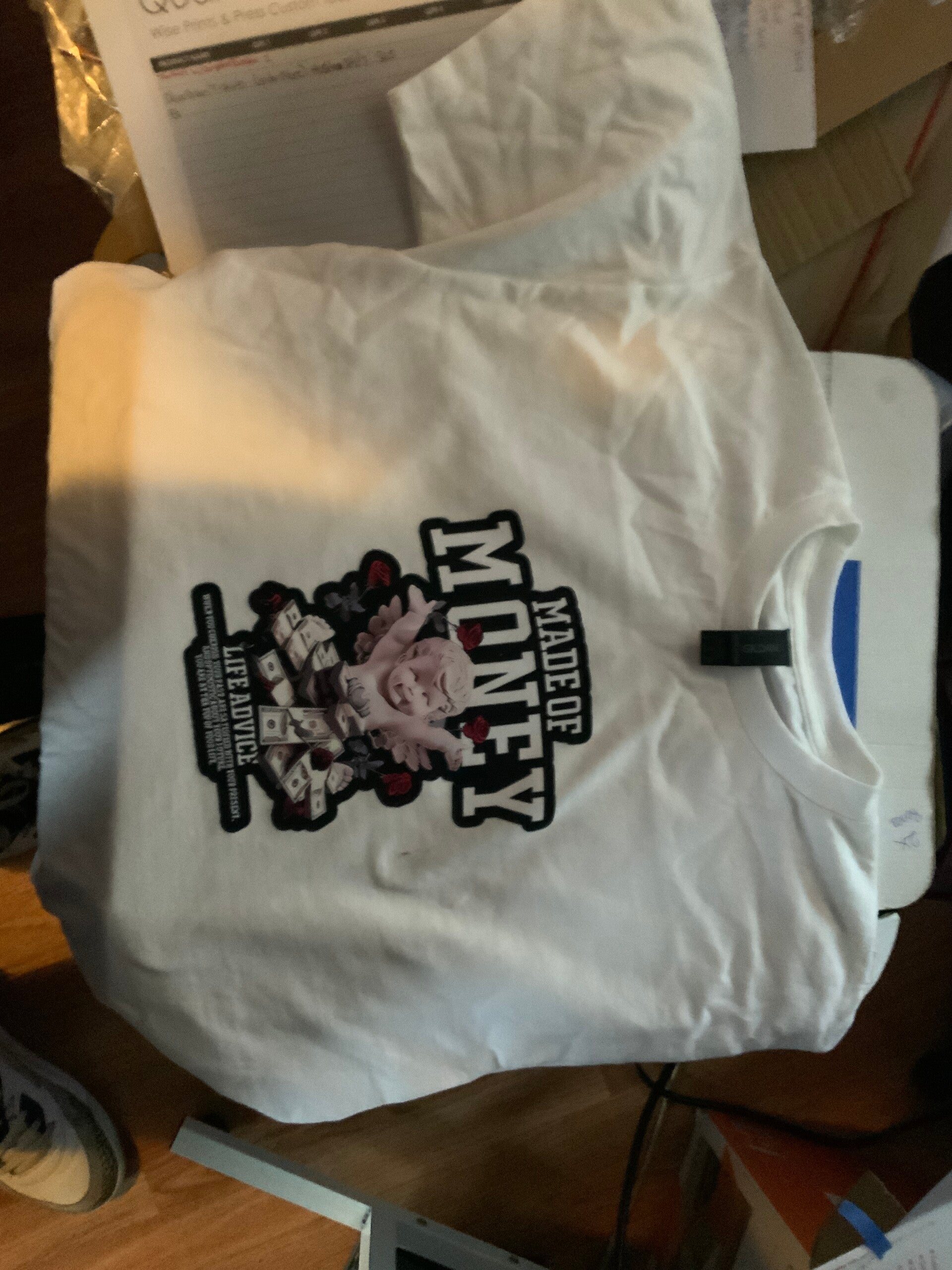 MADE OF MONEY T-SHIRT