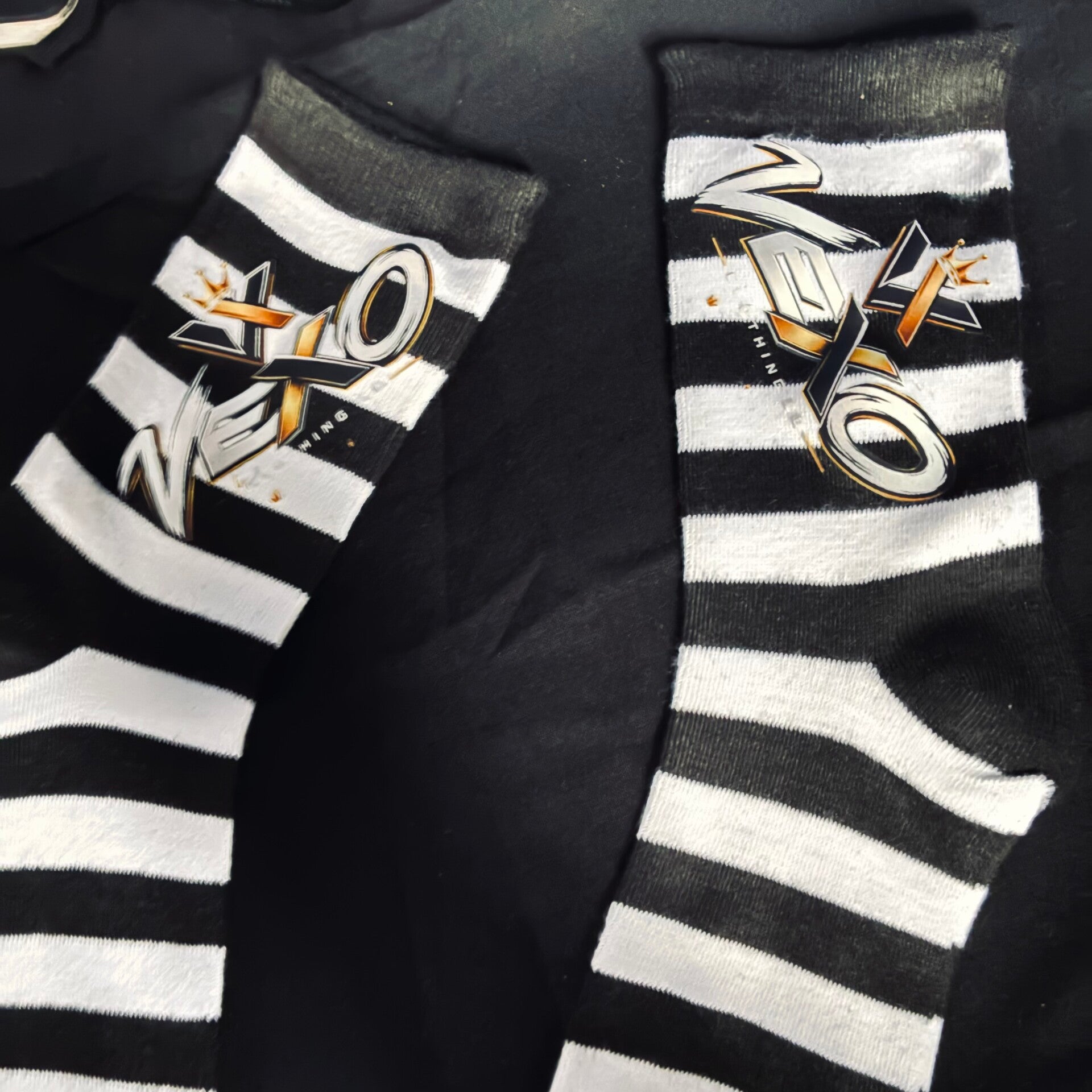 VEXO Clothing Company Stripped Socks