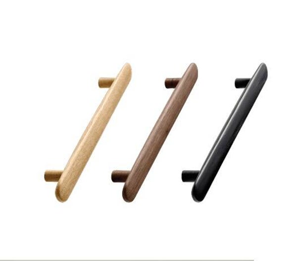 Houten greep BRUTUS in 3 kleuren