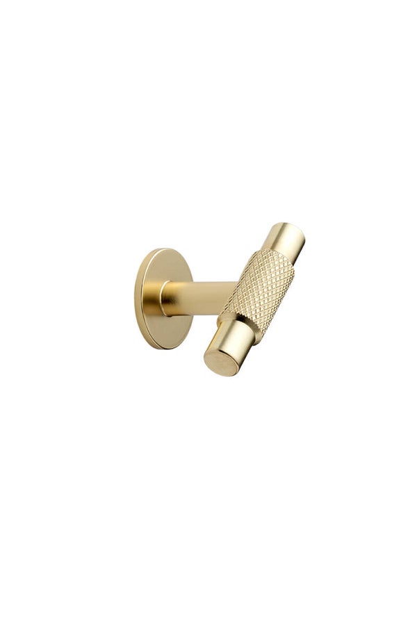 Knop MANOR T-KNOP Goud 54 mm