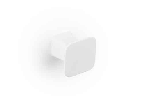 Knop PRISM MAT wit